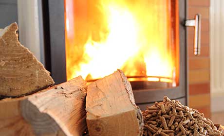 Holzfeuerkontrolle